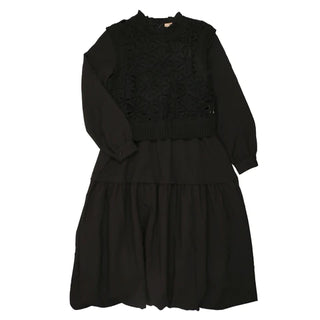 Prairie Black ANNALISE Dress