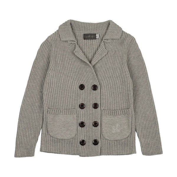 Sweet Threads Anthony Blazer in Grey