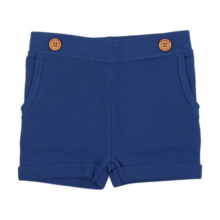 Sweet Threads French Blue Knit Shorts