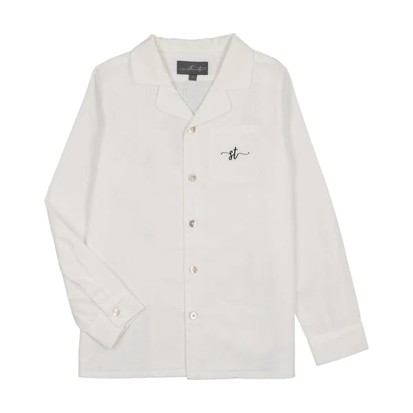 Sweet Threads White Alfred Shirt