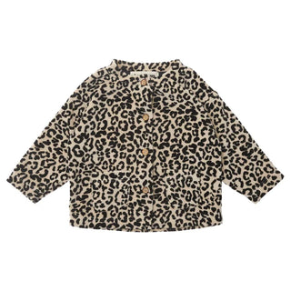 Tocoto Vintage Baby Animal Print Knitted Jacket
