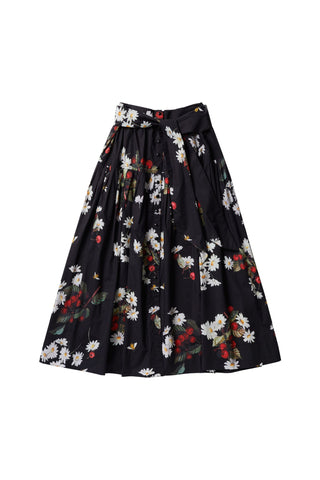 Zaikamoya BEA Skirt in Dark Floral