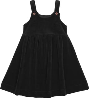 Analogie Velour Girls Jumper in Black