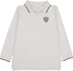 Lil Legs LS Logo Polo in White