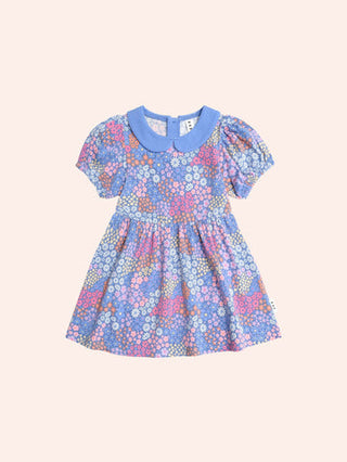 Hux Floral Bloom Twirly Dress in Multi