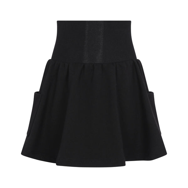 Little Parni Black Girls Pocket Skirt