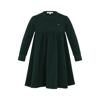 Little Parni Girls Green Dress