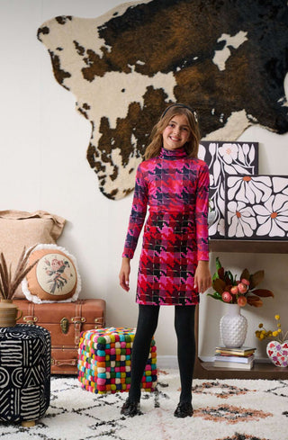 Porter Pink/Purple/Navy Puzzle Design 2PC