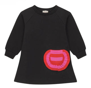 Pompomme Ruffle Pocket Dress