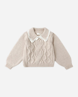 Rylee And Cru Heathered Antique Alice Sweater