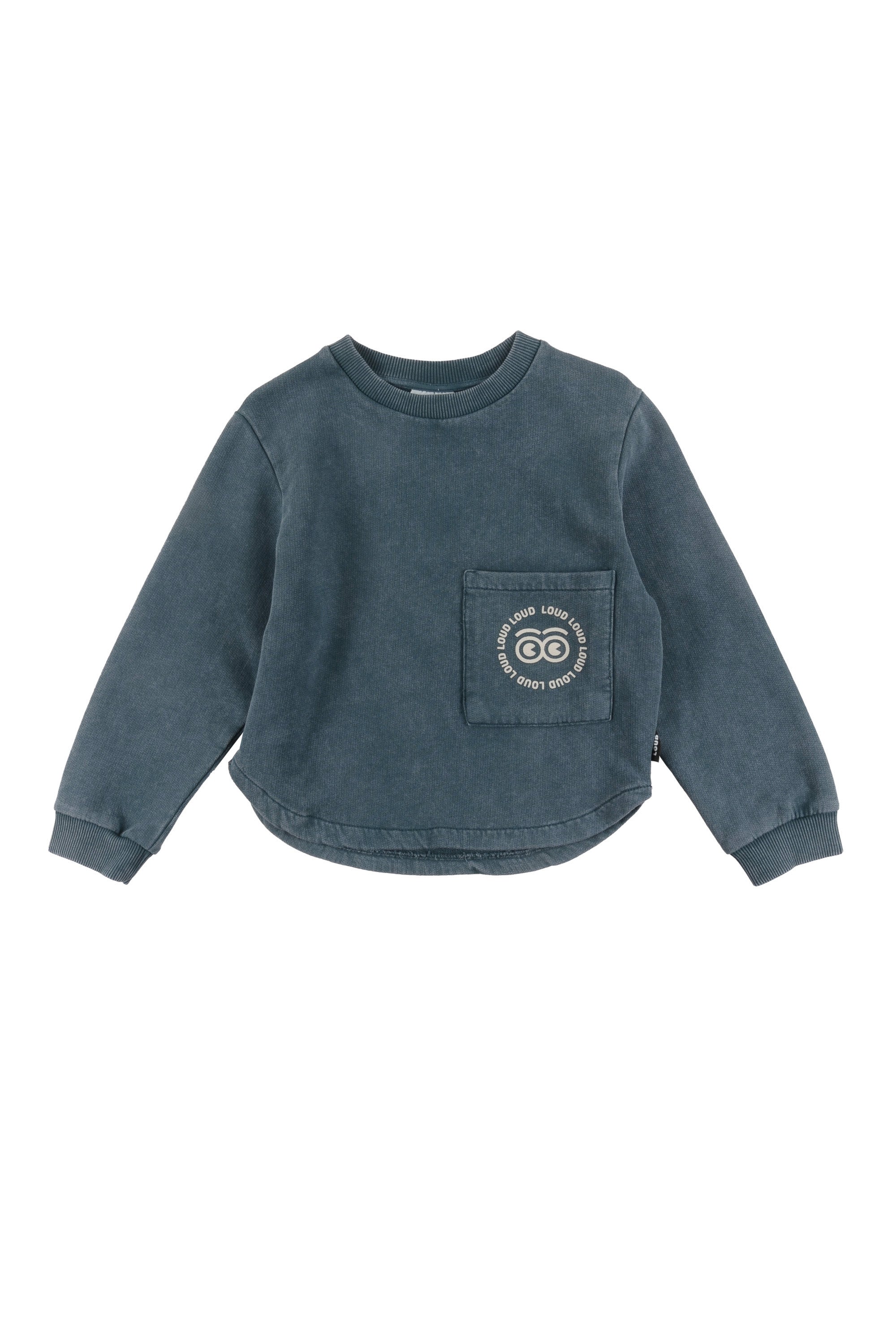 DEUXIEME CLASSE - ☆Summer☆gypsohila CrewNeckKnit Navy Champion Relaxed French Terry Crewneck in Classic Navy