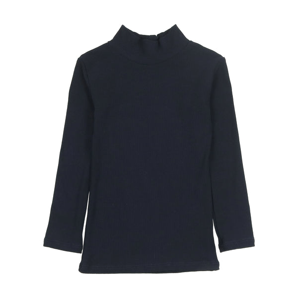 Bopop Black Mockneck
