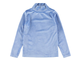 Morley YVY Lavender Girls Velours Turtleneck