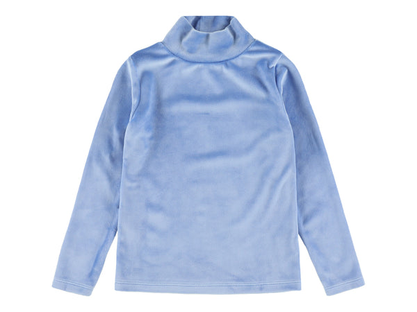 Morley YVY Lavender Girls Velours Turtleneck