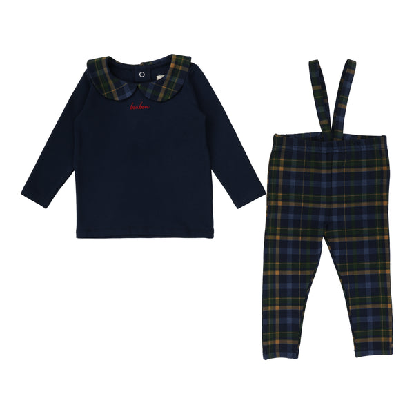 Analogie Plaid Girls Set