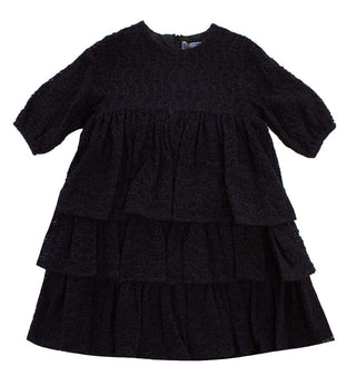 KIPP Black Sheer Dress